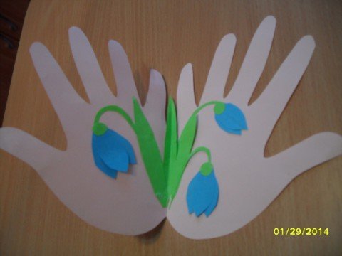Вироби на 8 березня своїми руками в дитячому саду