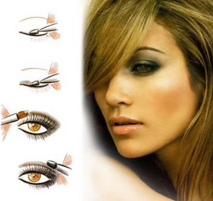 Макіяж для зелених очей | Гарний макіяж для зелених очей