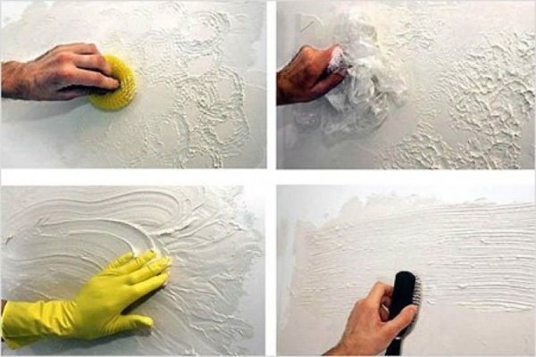 Декоративна фарба для стін з ефектом шовку