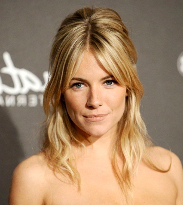 Зачіски з довгою чубчиком | Зачіски з довгою чубчиком фото