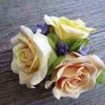 Квіти з полімерної глини | Ліплення квітів з полімерної глини