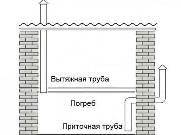 Вентиляція в підвалі приватного будинку