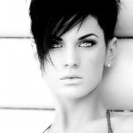 Зачіски з довгою чубчиком | Зачіски з довгою чубчиком фото