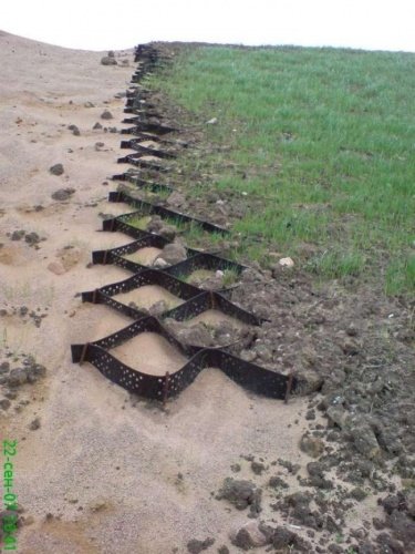 Ландшафтний дизайн ділянки на схилі