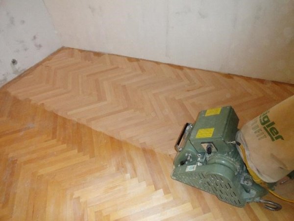 Шліфування паркету своїми руками
