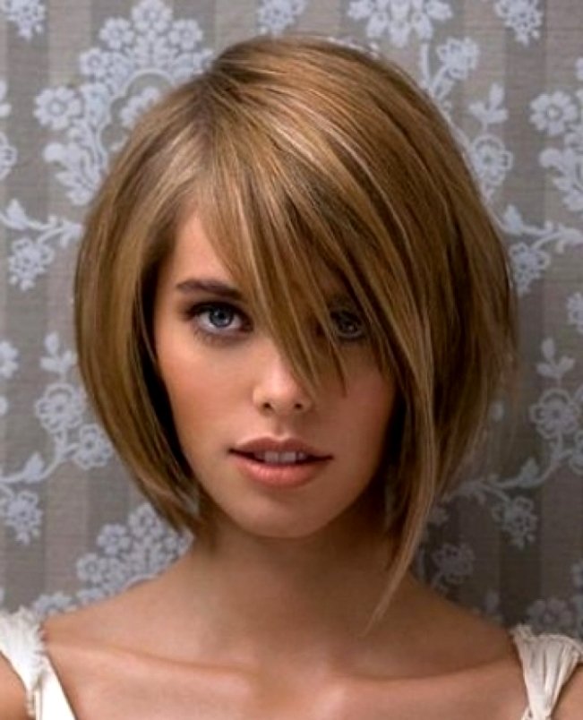 Зачіски з довгою чубчиком | Зачіски з довгою чубчиком фото