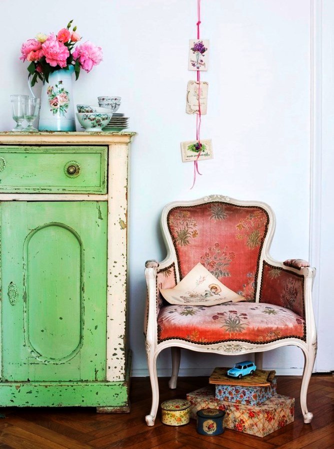 Стиль шеббі шик | Стиль шеббі шик в інтерєрі
