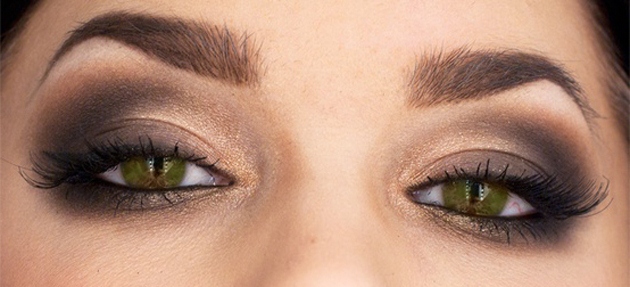Макіяж для зелених очей | Гарний макіяж для зелених очей