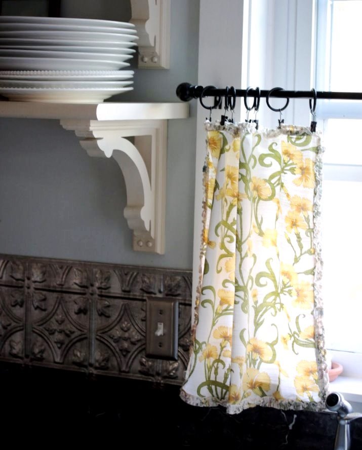 Штори на кухню своїми руками