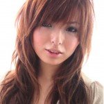 Зачіски з довгою чубчиком | Зачіски з довгою чубчиком фото