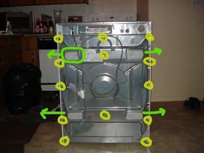 Самостійний ремонт пральних машин: пристрій, розбирання, ремонт і складання