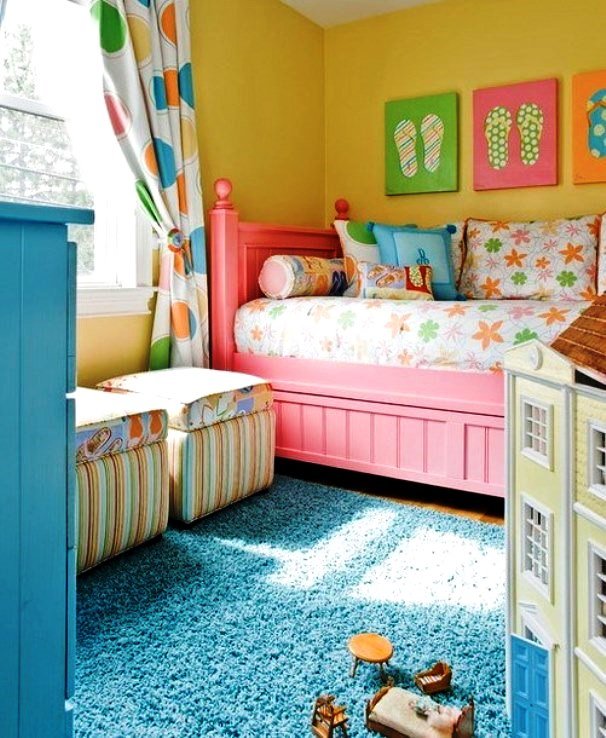 Маленька дитяча кімната | Маленькі дитячі кімнати фото