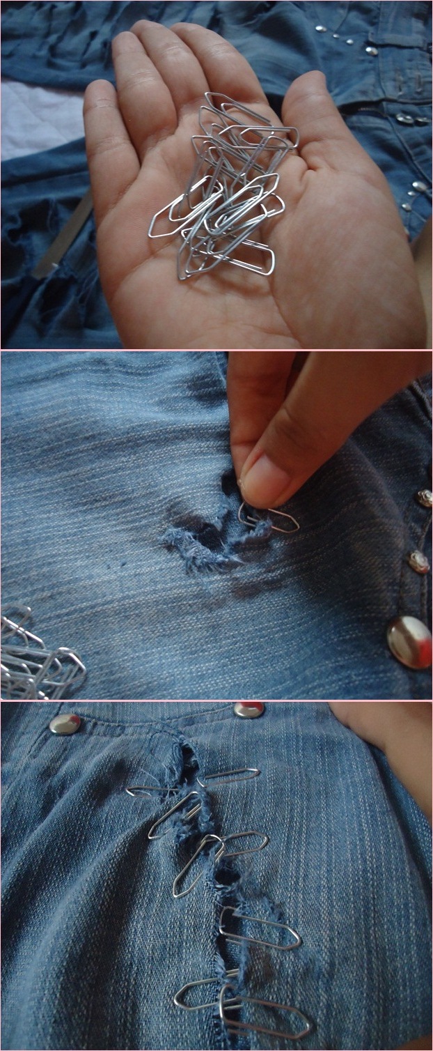 Джинси з дірками | Як зробити потертості і дірки в джинсах