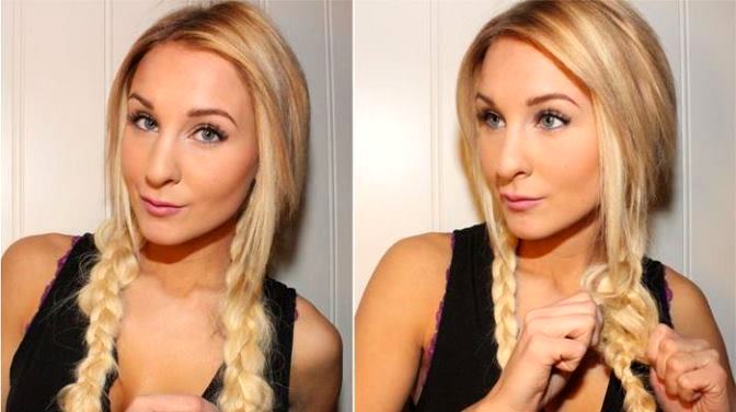 Зачіски з довгою чубчиком | Зачіски з довгою чубчиком фото