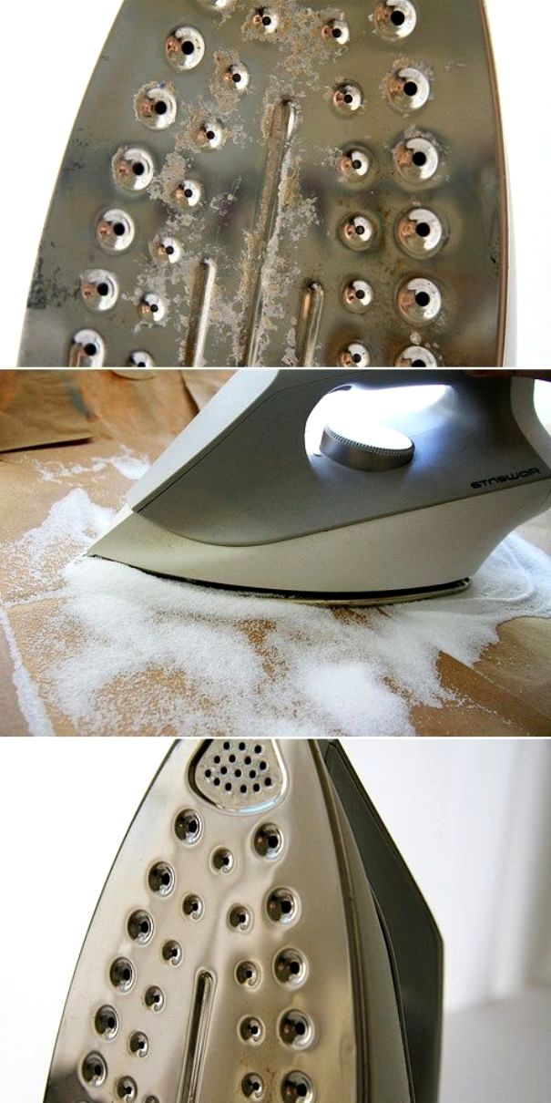 Як почистити праску в домашніх умовах