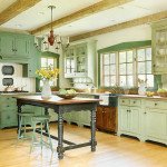 Салатова кухня | Кухня салатового кольору