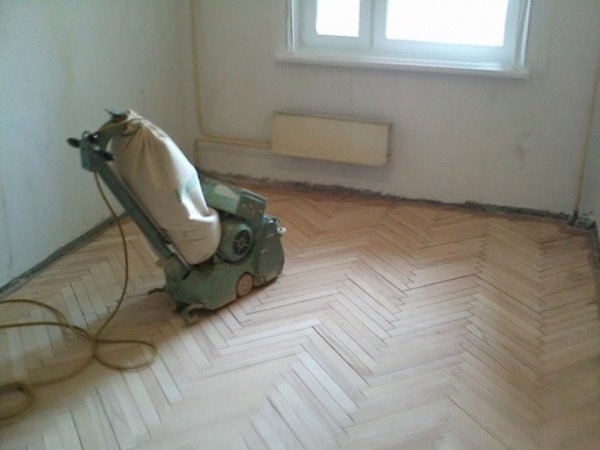 Шліфування паркету своїми руками
