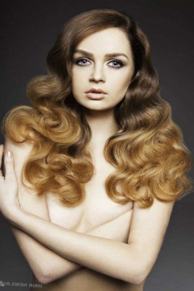 Голлівудські локони на коротке волосся Голлівудські локони на коротке волосся