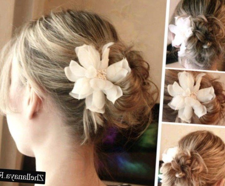 Як красиво заколоти коротке волосся Як красиво заколоти коротке волосся