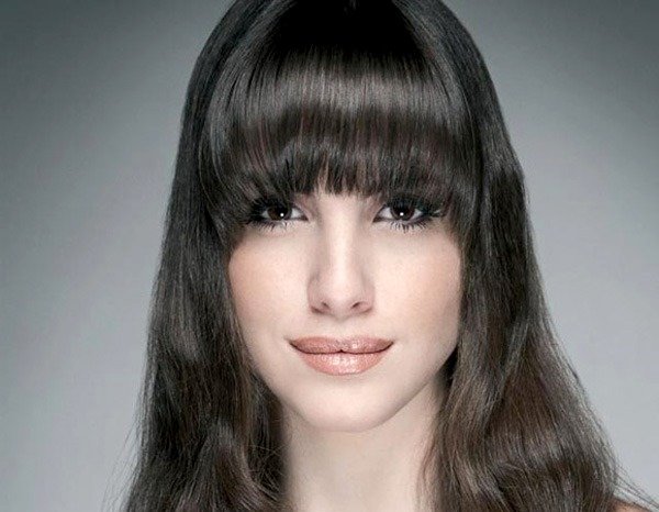 Зачіски з довгою чубчиком | Зачіски з довгою чубчиком фото