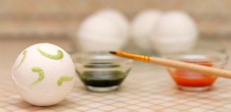 Бомбочки для ванни з розписом майстер клас Бомбочки для ванни з розписом майстер клас