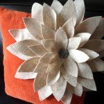 Подушки квіти | Подушка троянда, ромашка, мак