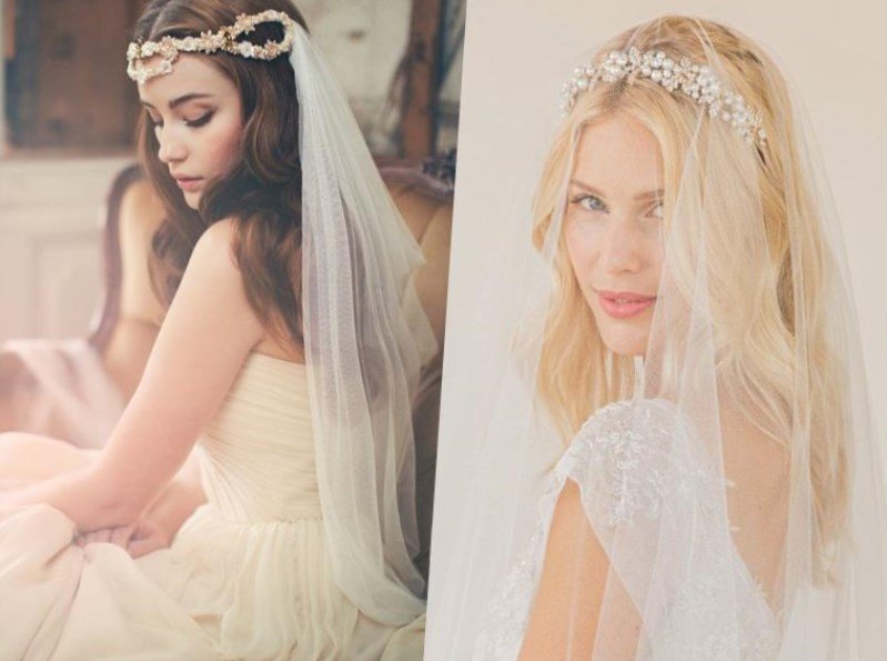 Як кріпиться фата до зачіски