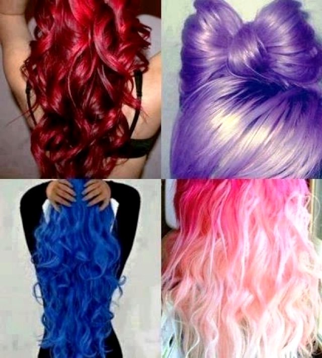 Яскраві фарби для волосся | Фарби для волосся яскравих кольорів