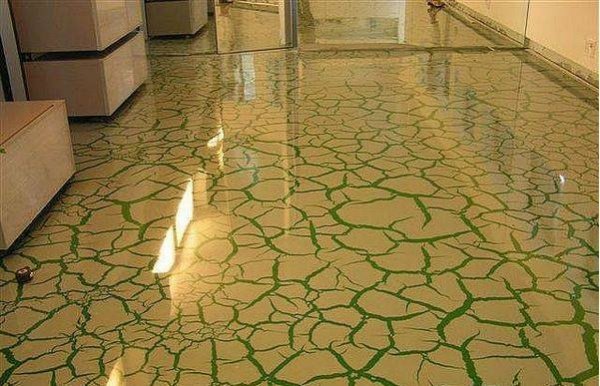 Як зробити рідкий підлога з скла, гуми