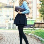 Чорна спідниця | З чим носити чорну спідницю
