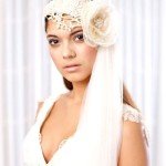 Весільні зачіски з фатою