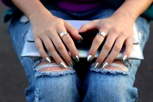 Фольга для нігтів | Дизайн нігтів з фольгою