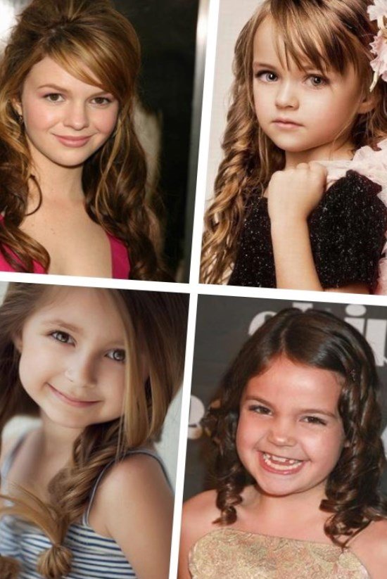 Зачіски для дівчаток на новий рік