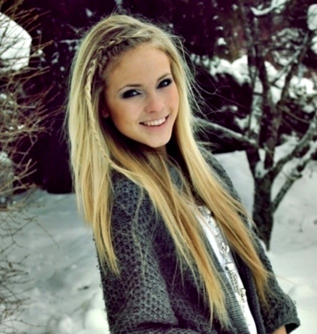 Зачіски з довгою чубчиком | Зачіски з довгою чубчиком фото