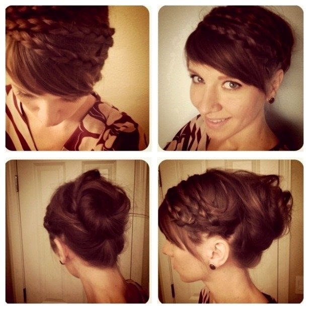 Зачіски з довгою чубчиком | Зачіски з довгою чубчиком фото