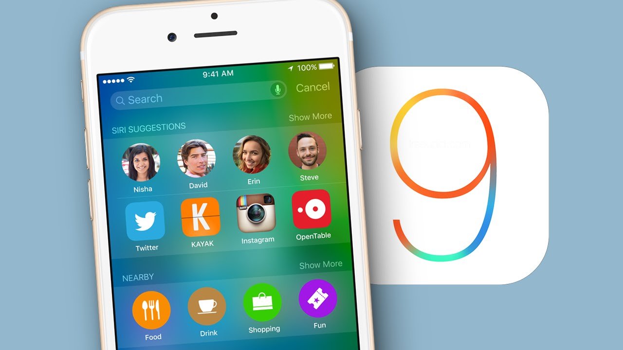 Як завантажити і встановити iOS 9 на iPhone і iPad через iTunes і по Wi Fi