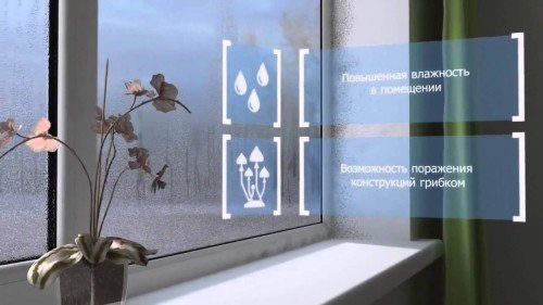 Чому на пластикових вікнах утворюється конденсат і як її усунути Чому на пластикових вікнах утворюється конденсат і як її усунути