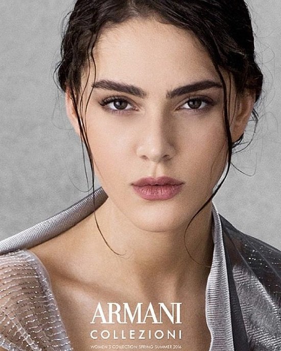 Грузинська модель Тако Нацвлішвілі стала обличчям бренду Armani Collezioni