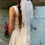 Весільні зачіски з фатою