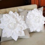 Подушки квіти | Подушка троянда, ромашка, мак