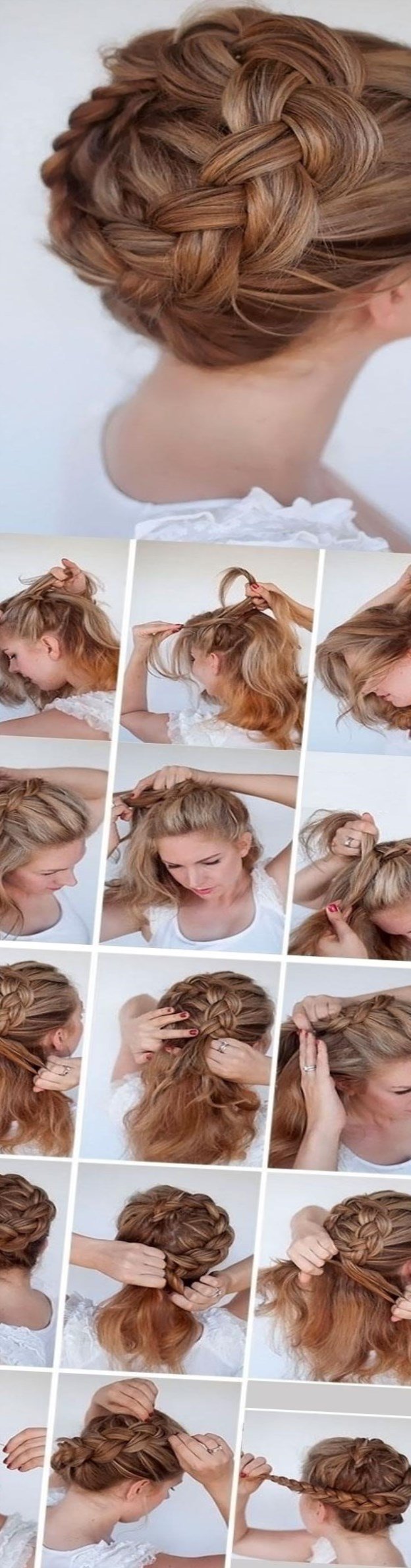 Як заплести волосся середньої довжини самостійно