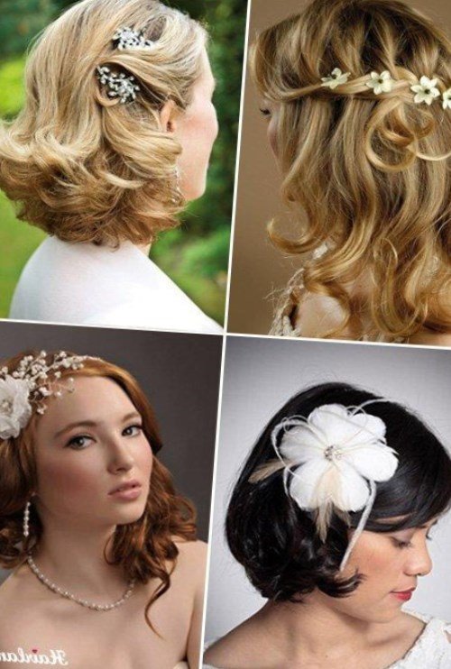 Красиві укладання на коротке волосся