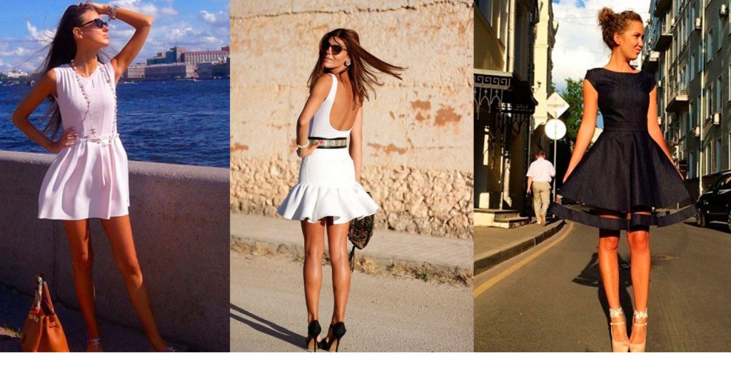 Модні блогери у модних сукнях