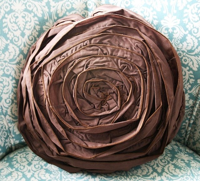 Подушки квіти | Подушка троянда, ромашка, мак