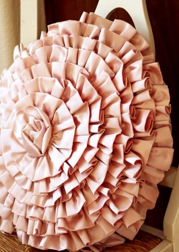 Подушки квіти | Подушка троянда, ромашка, мак