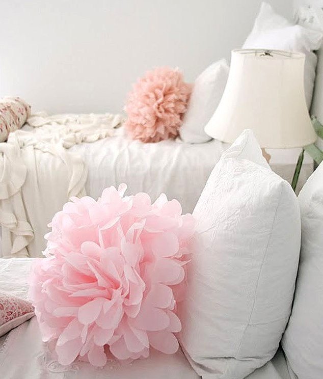 Подушки квіти | Подушка троянда, ромашка, мак