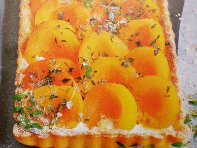Французький абрикосовий тарт