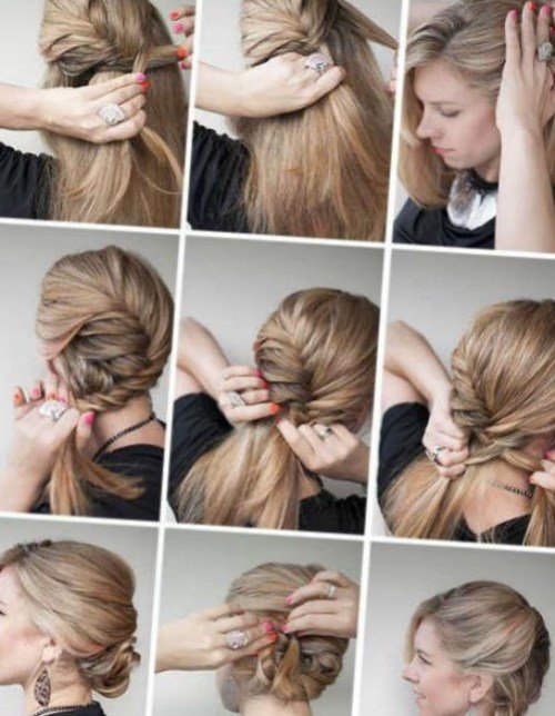 Зачіски на довге волосся інструкція