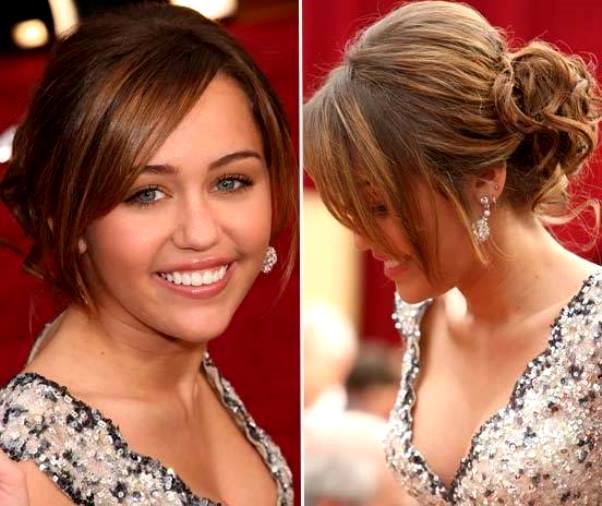 Зачіски з довгою чубчиком | Зачіски з довгою чубчиком фото