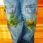 Як відіпрати траву з джинс | Як відіпрати плями трави з джинс